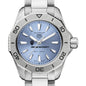 Indiana Women's TAG Heuer Steel Aquaracer with Blue Sunray Dial Shot #1