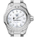 Indiana Women's TAG Heuer Steel Aquaracer with Diamond Dial & Bezel