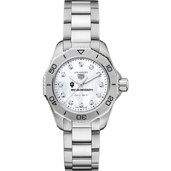 Indiana Women&#39;s TAG Heuer Steel Aquaracer with Diamond Dial Shot #2