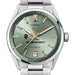Indiana Women's TAG Heuer Steel Carrera Automatic with Green Dial