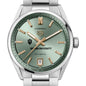Indiana Women's TAG Heuer Steel Carrera Automatic with Green Dial Shot #1