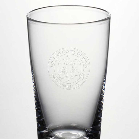 Iowa Ascutney Pint Glass by Simon Pearce Shot #2