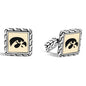 Iowa Cufflinks by John Hardy with 18K Gold Shot #2