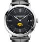 Iowa Men's Baume et Mercier 40mm Classima Quartz Watch with Black Dial & Black Leather Strap Shot #1