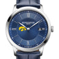 Iowa Men's Baume et Mercier 40mm Classima Quartz Watch with Blue Dial & Dark Blue Leather Strap Shot #1