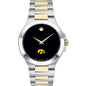 Iowa Men's Movado Collection Two-Tone Watch with Black Dial Shot #2