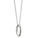 Iowa Monica Rich Kosann "Carpe Diem" Poesy Ring Necklace in Silver