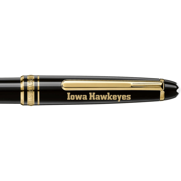 Iowa Montblanc Meisterstück Classique Ballpoint Pen in Gold Shot #2