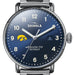 Iowa Shinola Watch, The Canfield 43 mm Blue Dial