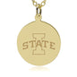Iowa State 14K Gold Pendant & Chain Shot #2
