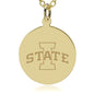 Iowa State 18K Gold Pendant & Chain Shot #2