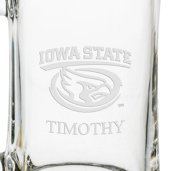 Iowa State 25 oz Beer Mug Shot #3