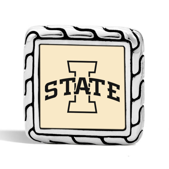 Iowa State Cufflinks by John Hardy with 18K Gold Shot #3