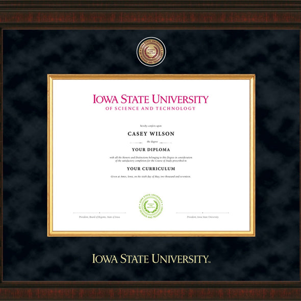 Iowa State Diploma Frame - Excelsior Shot #2
