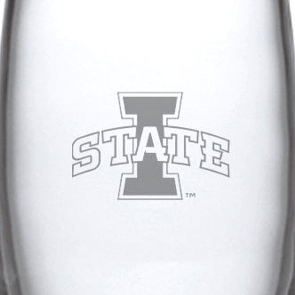 Iowa State Glass Addison Vase by Simon Pearce Shot #2