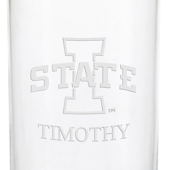 Iowa State Iced Beverage Glasses - Set of 2 Shot #3