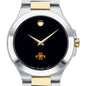 Iowa State Men's Movado Collection Two-Tone Watch with Black Dial Shot #1