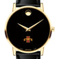 Iowa State Men's Movado Gold Museum Classic Leather Shot #1
