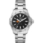 Iowa State Men's TAG Heuer Steel Aquaracer with Black Dial Shot #2