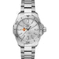 Iowa State Men's TAG Heuer Steel Aquaracer with Silver Dial Shot #2