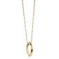 Iowa State Monica Rich Kosann Poesy Ring Necklace in Gold Shot #2