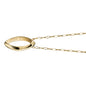 Iowa State Monica Rich Kosann Poesy Ring Necklace in Gold Shot #3