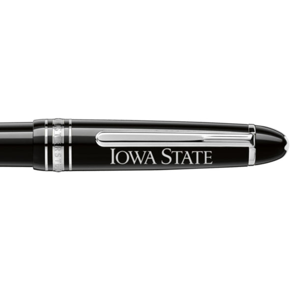 Iowa State Montblanc Meisterstück Midsize Platinum-Coated Ballpoint Pen Shot #2