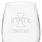 Iowa State Red Wine Glasses - Set of 4 Shot #3
