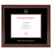 Iowa State University Bachelors Diploma Frame, the Fidelitas Shot #1