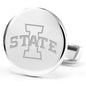 Iowa State University Cufflinks in Sterling Silver Shot #2