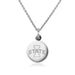 Iowa State University Necklace with Charm in Sterling Silver