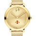 Iowa State University Women's Movado Bold Gold with Mesh Bracelet