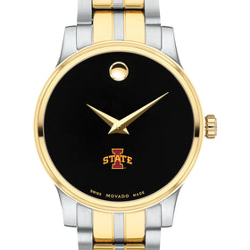 Iowa State Women's Movado Collection Two-Tone Watch with Black Dial Shot #1