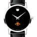 Iowa State Women's Movado Museum with Leather Strap