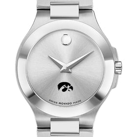Iowa Women&#39;s Movado Collection Stainless Steel Watch with Silver Dial Shot #1
