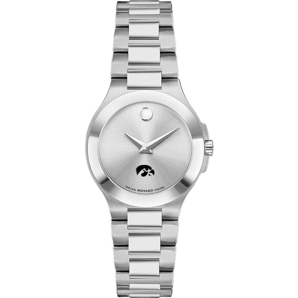 Iowa Women&#39;s Movado Collection Stainless Steel Watch with Silver Dial Shot #2