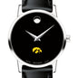 Iowa Women's Movado Museum with Leather Strap Shot #1