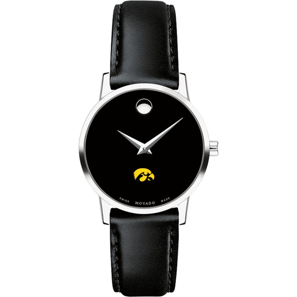 Iowa Women&#39;s Movado Museum with Leather Strap Shot #2
