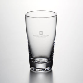 IU School of Medicine Ascutney Pint Glasses by Simon Pearce Shot #1