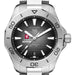 IU School of Medicine Men's TAG Heuer Steel Automatic Aquaracer with Black Dial
