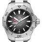 IU School of Medicine Men's TAG Heuer Steel Automatic Aquaracer with Black Dial Shot #1