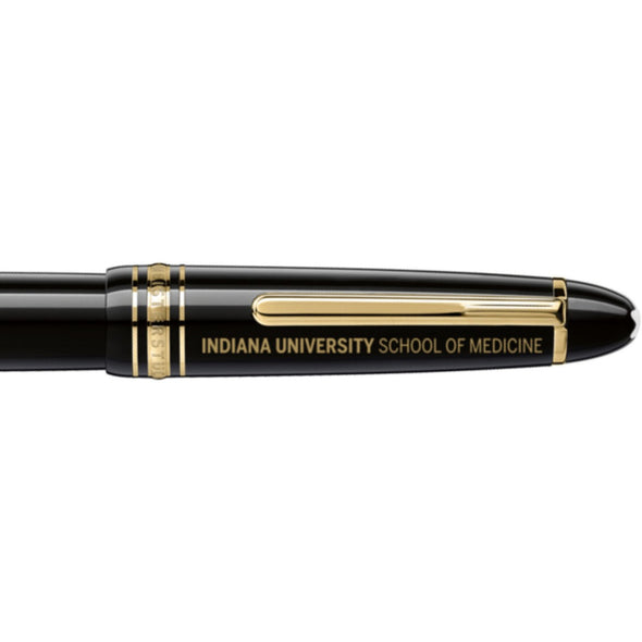 IU School of Medicine Montblanc Meisterstück LeGrand Rollerball Pen in Gold Shot #2