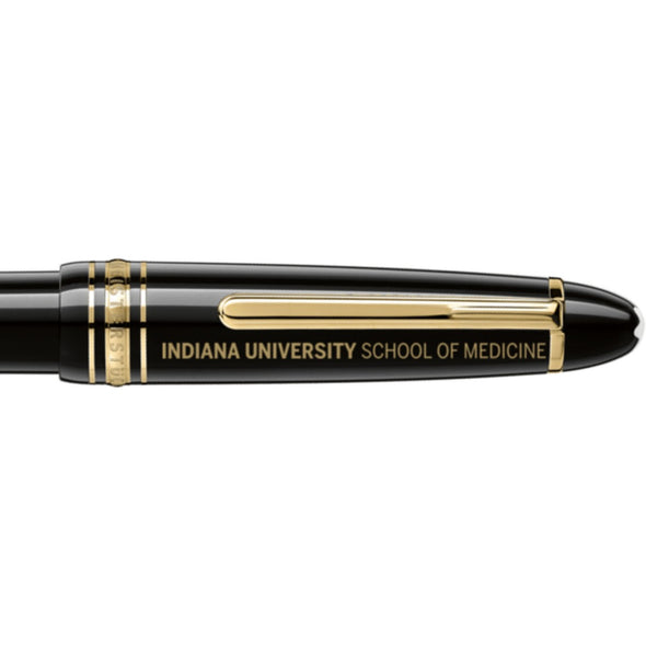 IU School of Medicine Montblanc Meisterstück Midsize Ballpoint Pen in Gold Shot #2