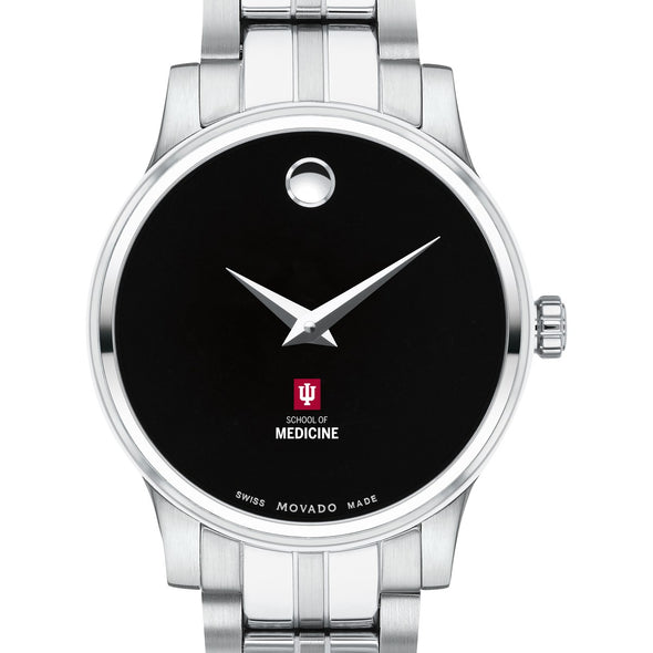 IU School of Medicine Women's Movado Stainless Steel Watch with Black Dial Shot #1
