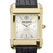 James Madison Men's Gold Watch with 2-Tone Dial & Leather Strap at M.LaHart & Co.