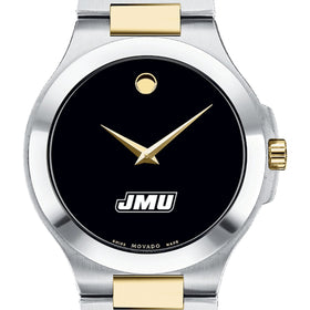 James Madison Men&#39;s Movado Collection Two-Tone Watch with Black Dial Shot #1