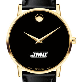 James Madison Men&#39;s Movado Gold Museum Classic Leather Shot #1