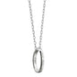 James Madison Monica Rich Kosann "Carpe Diem" Poesy Ring Necklace in Silver Shot #1