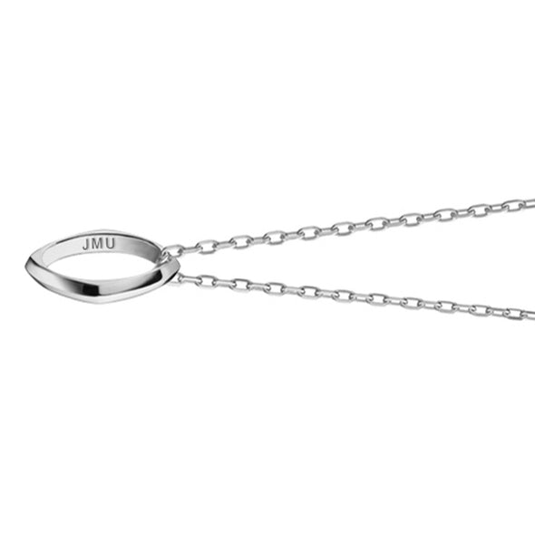 James Madison Monica Rich Kosann Poesy Ring Necklace in Silver Shot #3