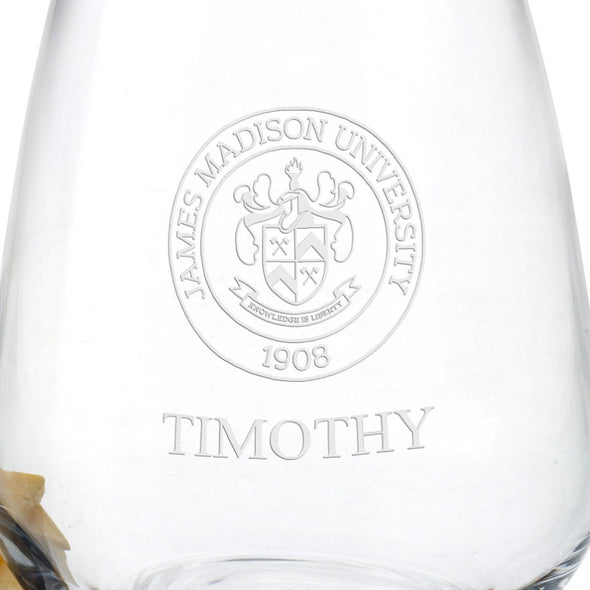 James Madison Stemless Wine Glasses - Set of 4 Shot #3